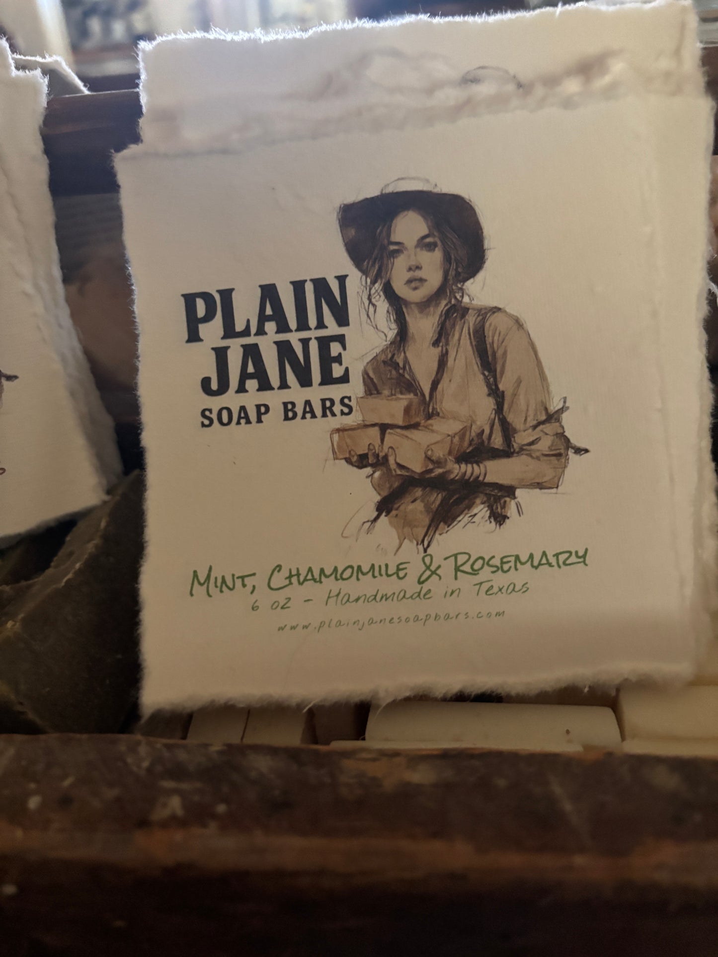 Mint, Chamomile & Rosemary | Buttermilk, Tallow & Lard Soap Bar 6oz