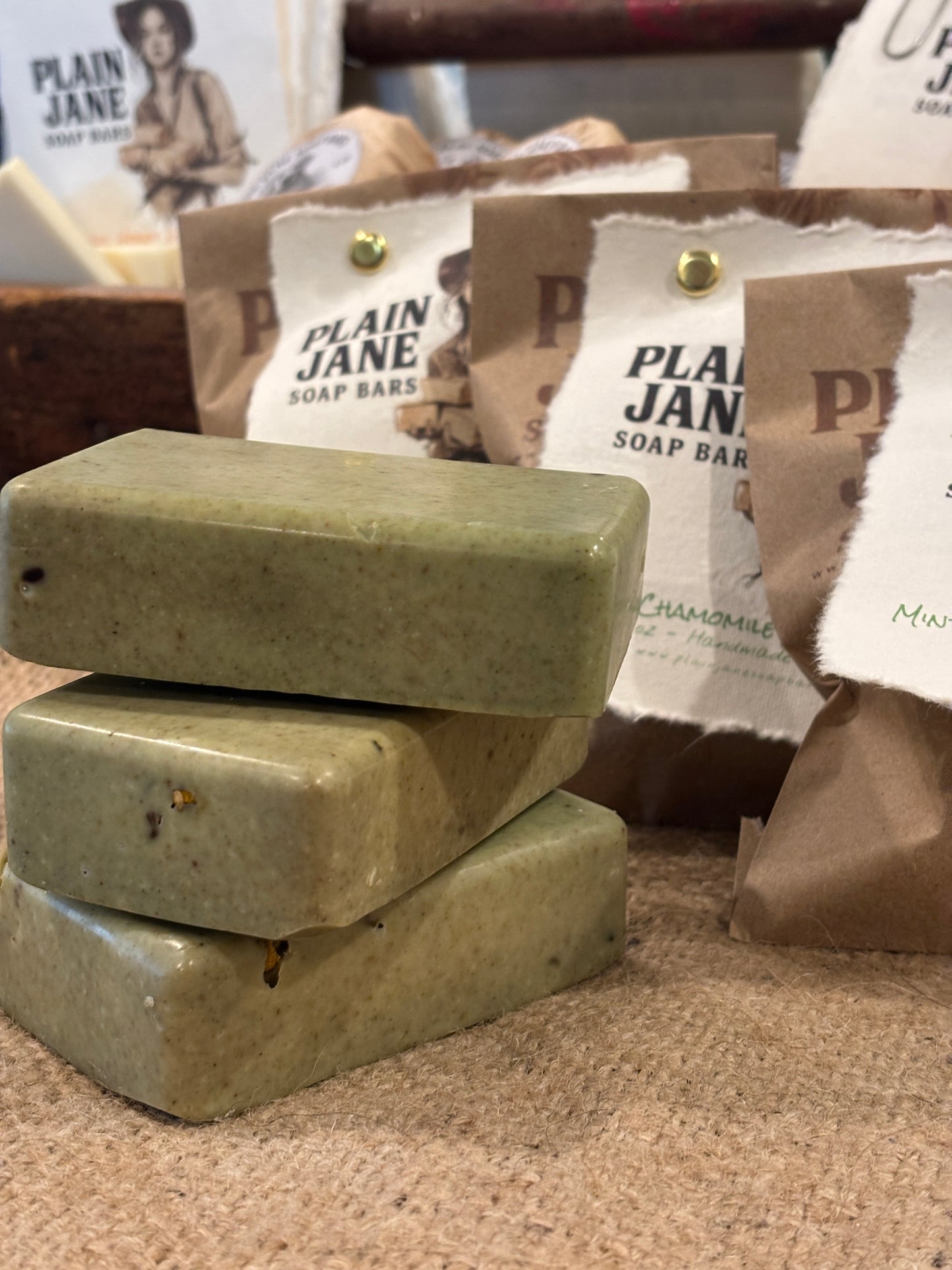 Mint, Chamomile & Rosemary | Buttermilk, Tallow & Lard Soap Bar 6oz
