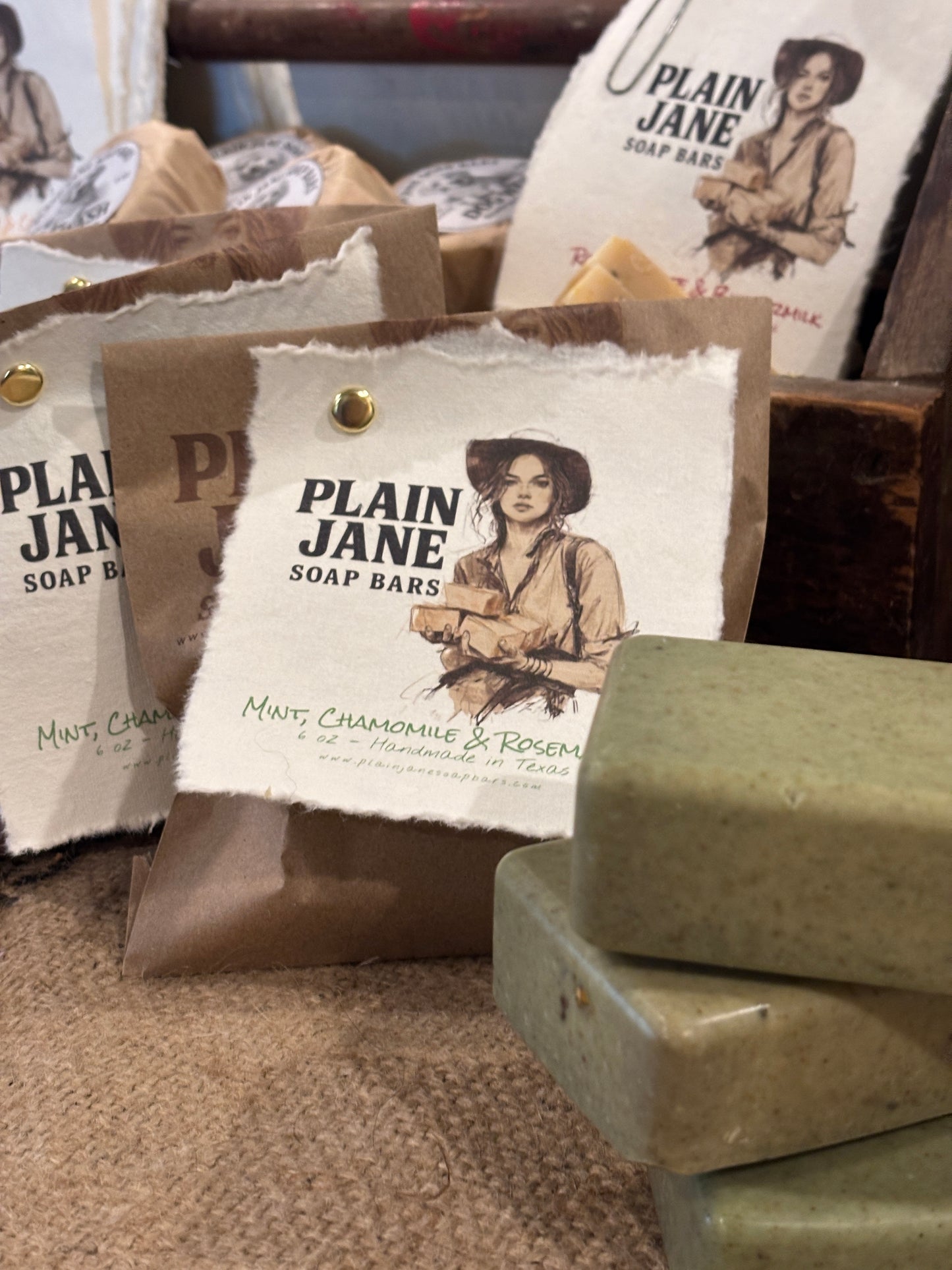 Mint, Chamomile & Rosemary | Buttermilk, Tallow & Lard Soap Bar 6oz
