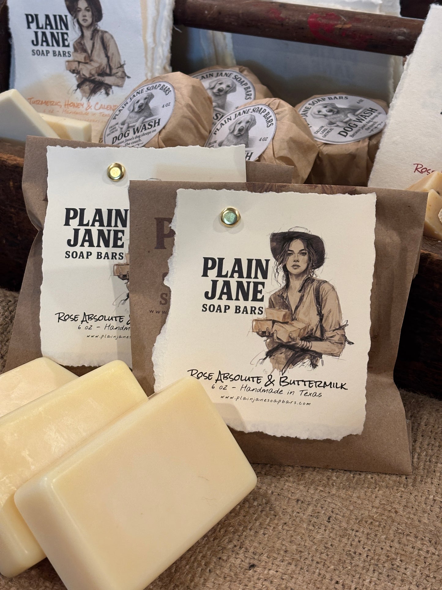 Rose Absolute | Buttermilk, Tallow & Lard Soap Bar 6oz