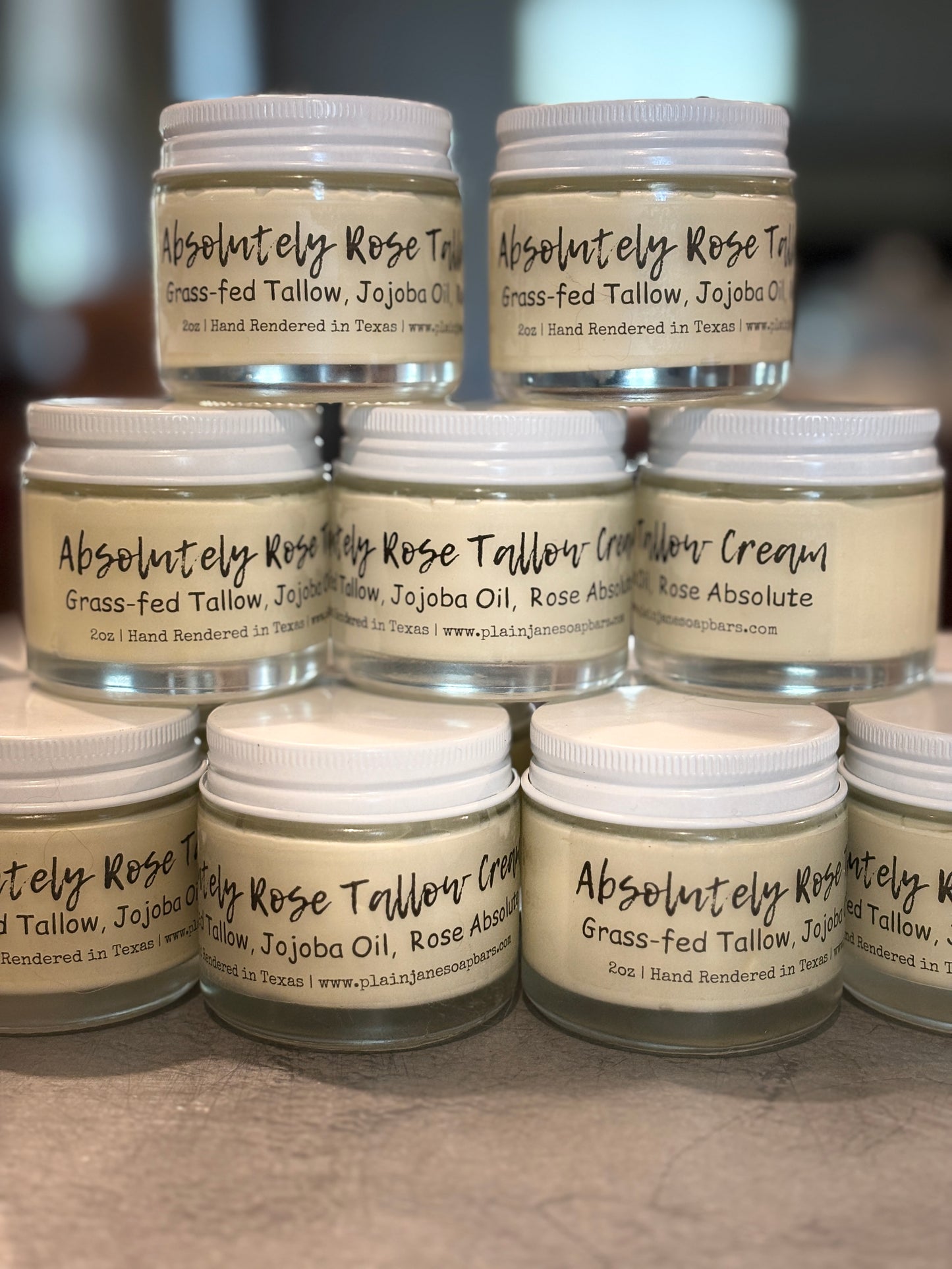 Rose Absolute Skincare Set - Tallow Cream + Soap Bar