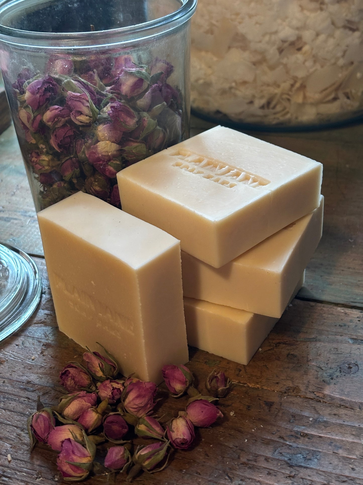 Rose Absolute | Tallow, Lard, Buttermilk Soap Bar 5oz