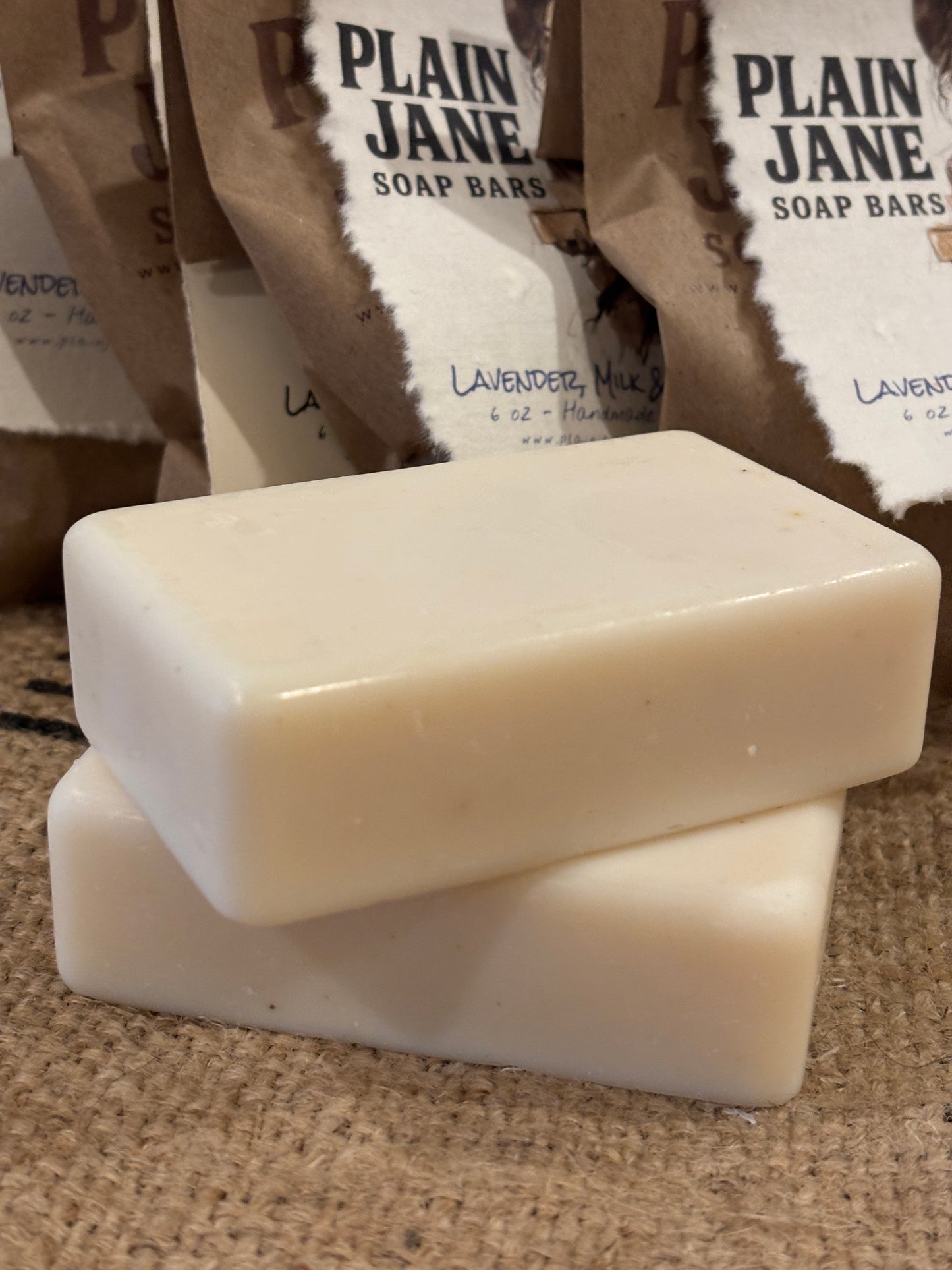 Lavender | Buttermilk, Tallow & Lard Pure White Soap Bar 6oz