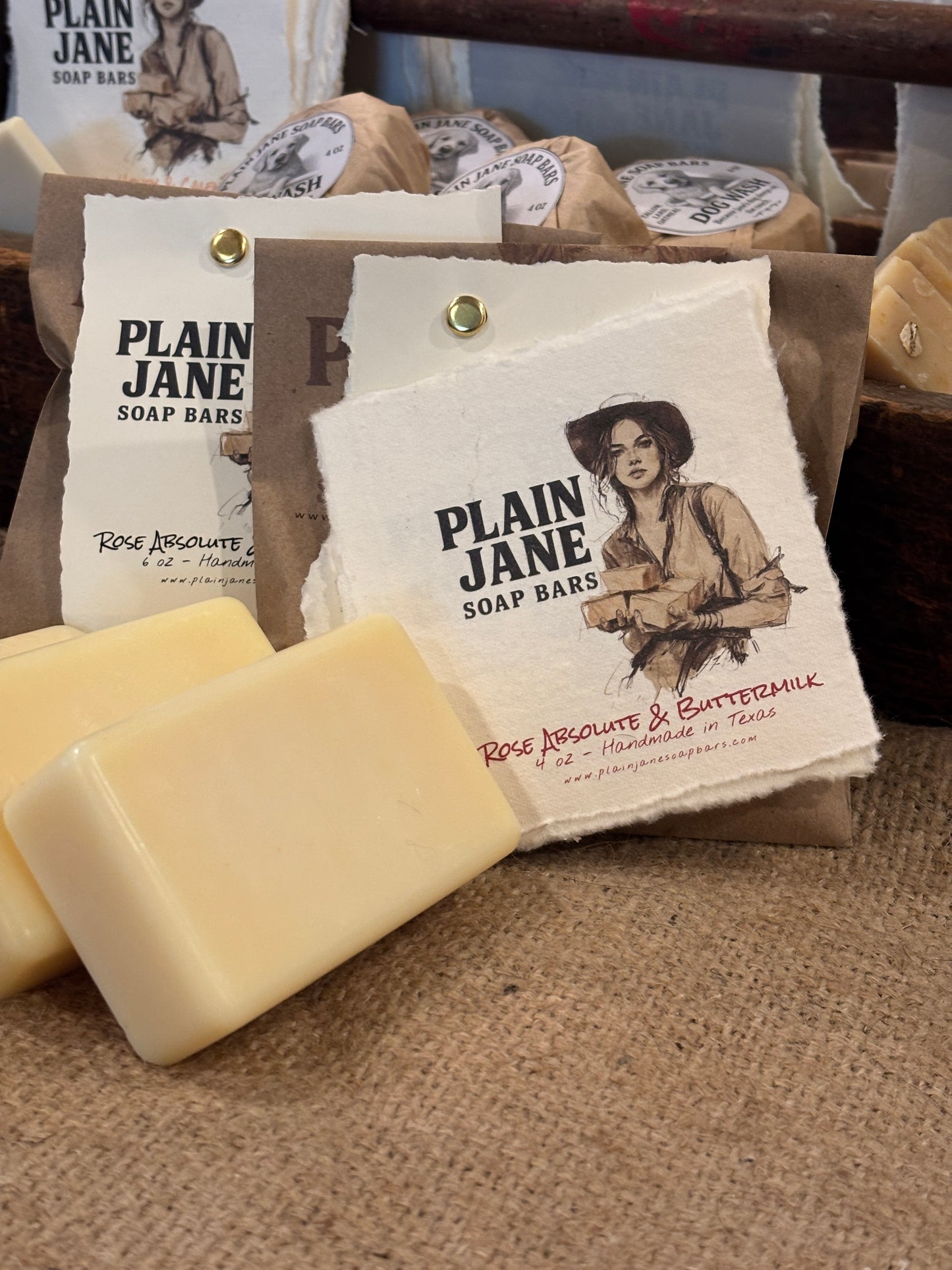 Rose Absolute | Buttermilk, Tallow & Lard Soap Bar 6oz