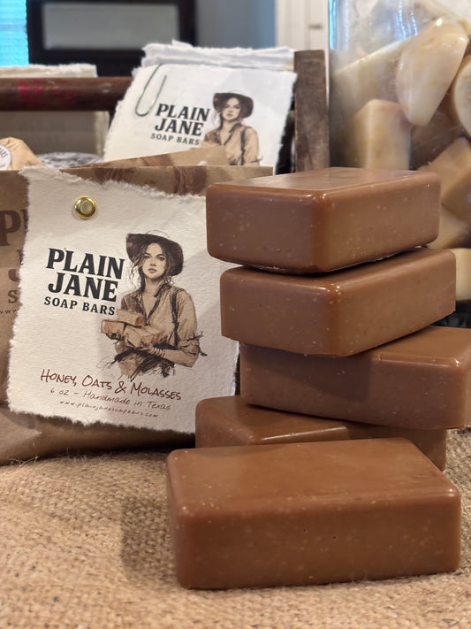 Honey, Oats & Molasses | Buttermilk, Tallow & Lard Soap Bar 6oz
