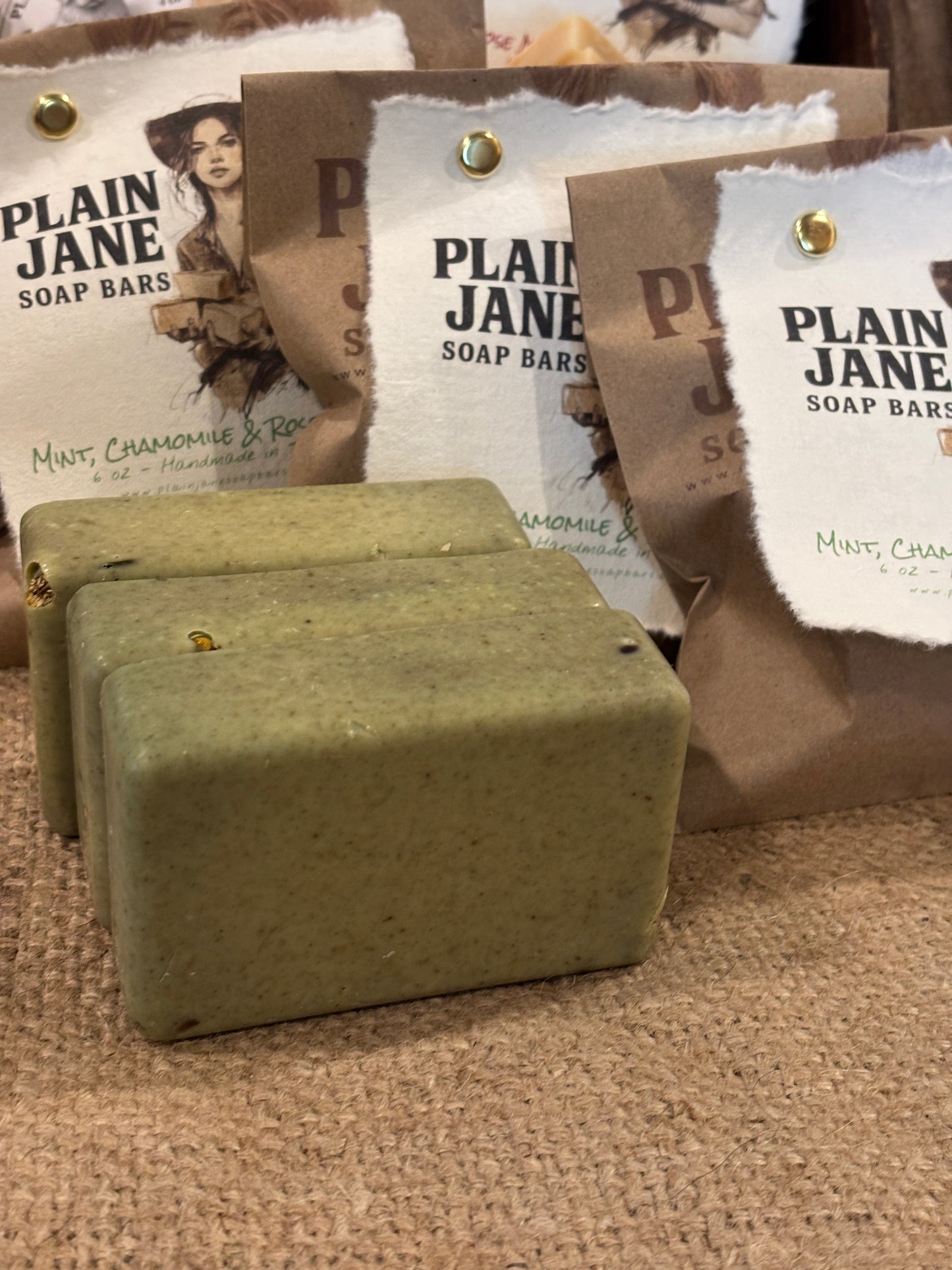 Mint, Chamomile & Rosemary | Buttermilk, Tallow & Lard Soap Bar 6oz