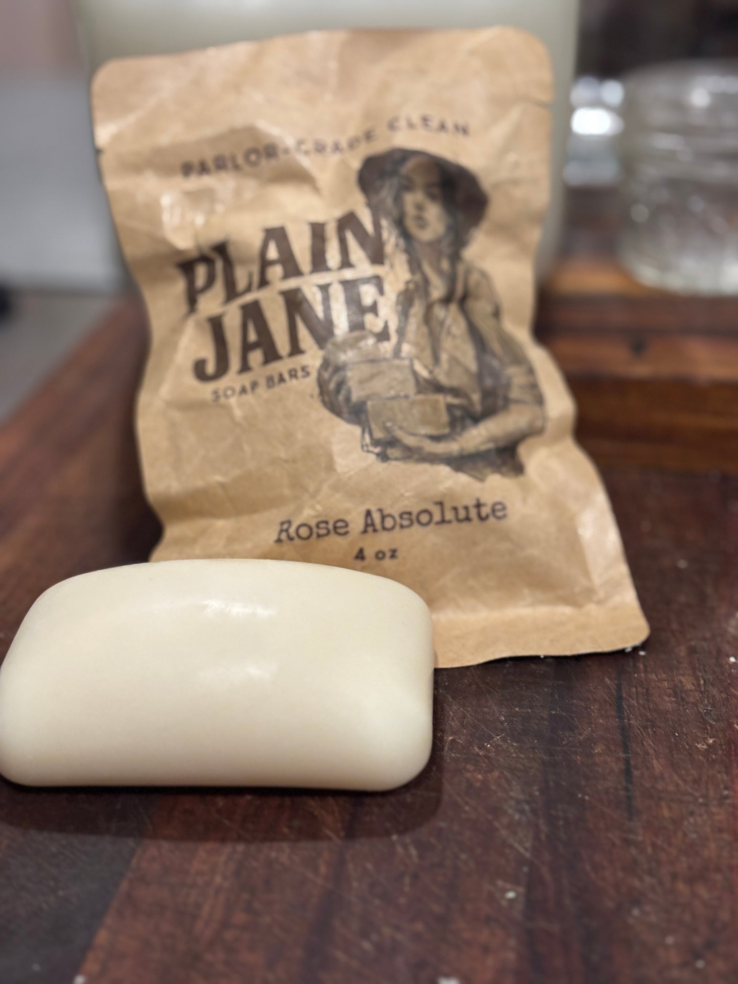 Rose Absolute | Tallow, Lard, Buttermilk Soap Bar 5oz